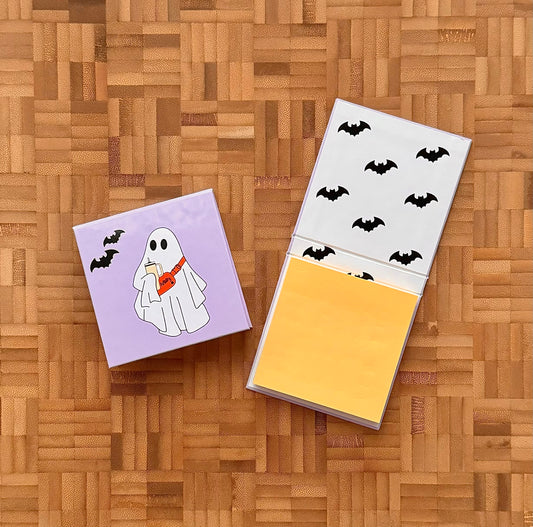 Spooky Ghost Sticky Notepad