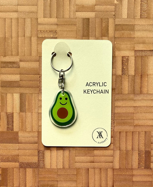 Avocado Keychain