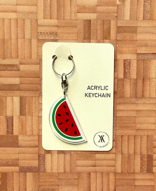 Watermelon Keychain