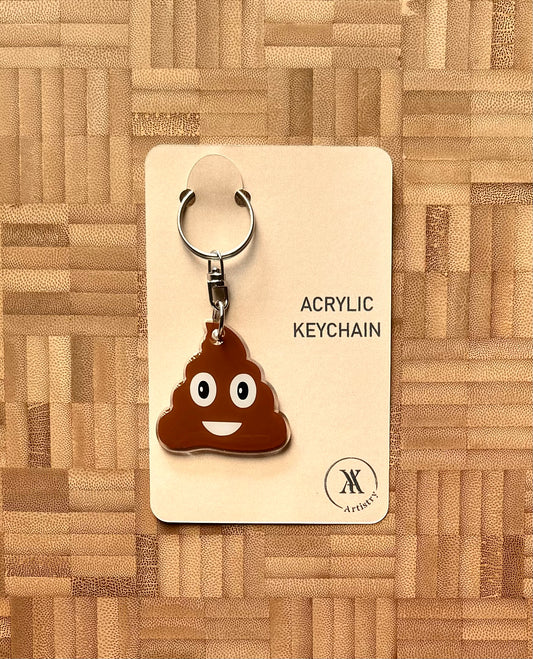 Poop Keychain